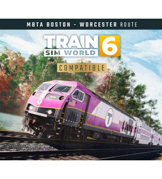 Train Sim World 6: MBTA Commuter: Boston - Framingham/Worcester Line Route Add-On DLC Steam Key GLOBAL
